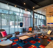 Aloft Waco Downtown Lobby