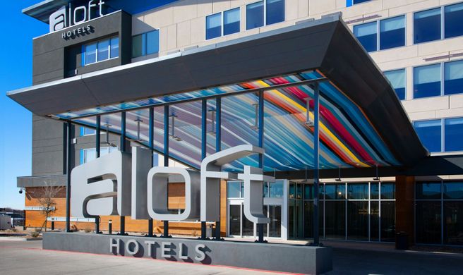 Aloft Lubbock Exterior
