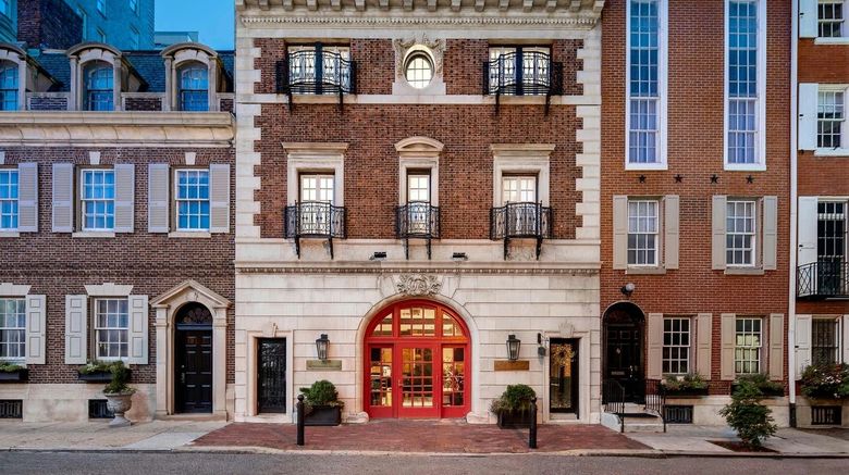 <b>The Franklin on Rittenhouse Exterior</b>. Images powered by <a href="https://www.leonardoworldwide.com/" title="Leonardo Worldwide" target="_blank">Leonardo</a>.