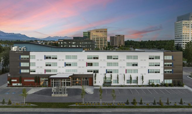 Aloft Anchorage Exterior