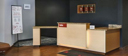 TownePlace Suites Dickinson Lobby