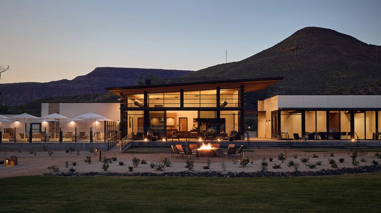 AutoCamp Zion Exterior. Images powered by <a href="https://www.leonardoworldwide.com" target="_blank" rel="noopener">Leonardo</a>.