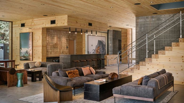 <b>AutoCamp Yosemite Lobby</b>. Images powered by <a href="https://www.leonardoworldwide.com/" title="Leonardo Worldwide" target="_blank">Leonardo</a>.