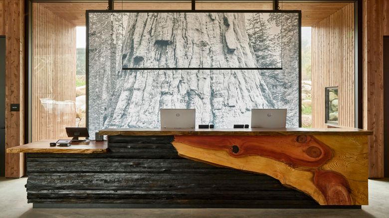 <b>AutoCamp Sequoia Lobby</b>. Images powered by <a href="https://www.leonardoworldwide.com/" title="Leonardo Worldwide" target="_blank">Leonardo</a>.