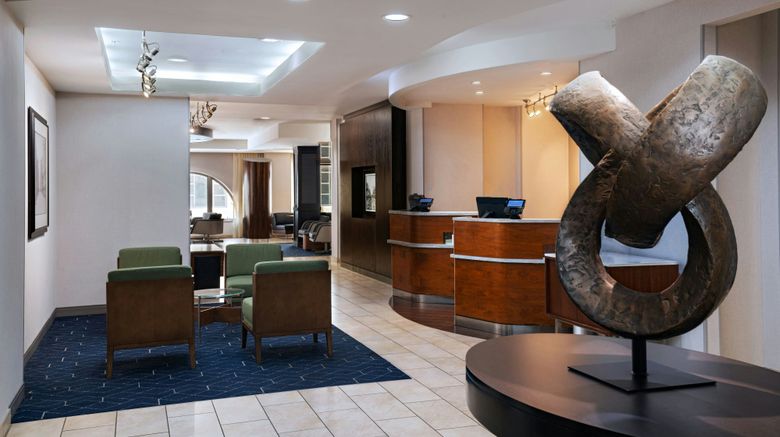 <b>Courtyard Tulsa Downtown Lobby</b>. Images powered by <a href="https://www.leonardoworldwide.com/" title="Leonardo Worldwide" target="_blank">Leonardo</a>.