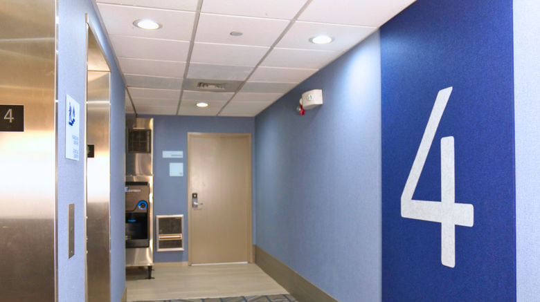 <b>Holiday Inn Express/Stes University Area Lobby</b>. Images powered by <a href="https://www.leonardoworldwide.com/" title="Leonardo Worldwide" target="_blank">Leonardo</a>.