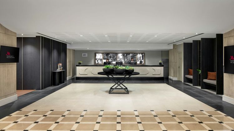 Melbourne Marriott Hotel Lobby
