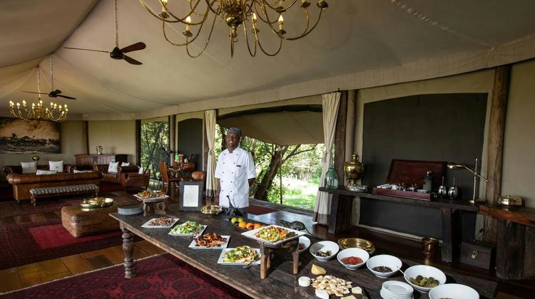 Mara Plains Camp Restaurant