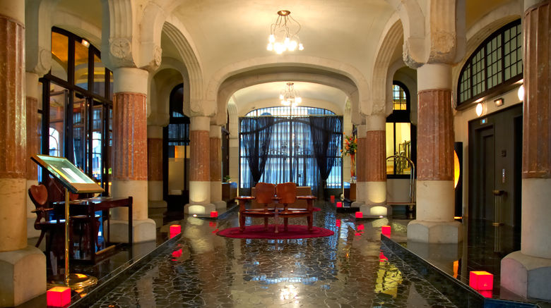 <b>Hotel Casa Fuster Lobby</b>. Images powered by <a href=https://www.travelagewest.com/Hotels/Barcelona/