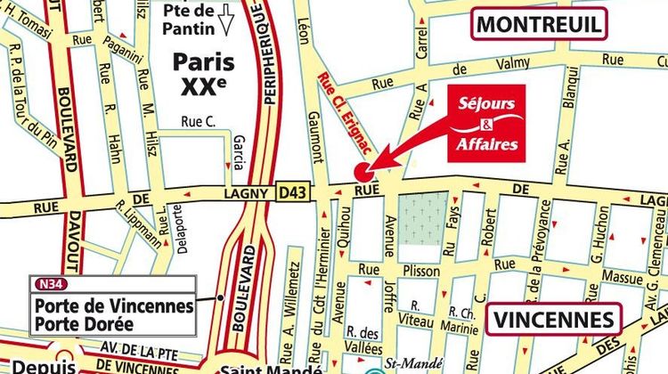 Sejours & Affaires St Mande Other