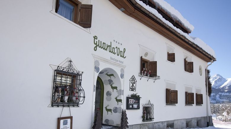 <b>Romantik Boutique-Hotel Guardaval Exterior</b>. Images powered by <a href="https://www.leonardoworldwide.com/" title="Leonardo Worldwide" target="_blank">Leonardo</a>.