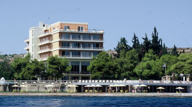 <b>Kalamaki Beach Hotel Exterior</b>. Images powered by <a href="https://www.leonardoworldwide.com/" title="Leonardo Worldwide" target="_blank">Leonardo</a>.