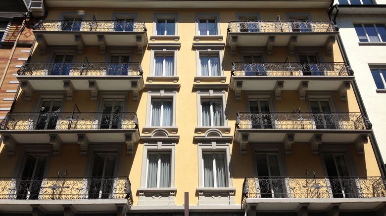 <b>Alpina Hotel Exterior</b>. Images powered by <a href="https://www.leonardoworldwide.com/" title="Leonardo Worldwide" target="_blank">Leonardo</a>.