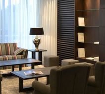 Blue Woods Hotel Lobby