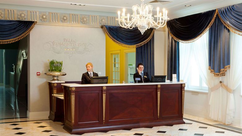 <b>Hotel Palac Romantyczny Lobby</b>. Images powered by <a href="https://www.leonardoworldwide.com/" title="Leonardo Worldwide" target="_blank">Leonardo</a>.