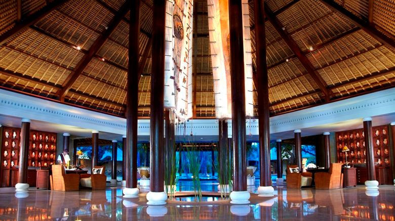 <b>The Oberoi Beach Resort Lombok Lobby</b>. Images powered by <a href=https://www.travelagewest.com/Hotels/Tanjung-Indonesia/