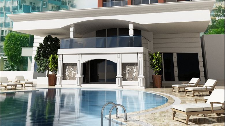 <b>Xperia Saray Beach Hotel Exterior</b>. Images powered by <a href="https://www.leonardoworldwide.com/" title="Leonardo Worldwide" target="_blank">Leonardo</a>.