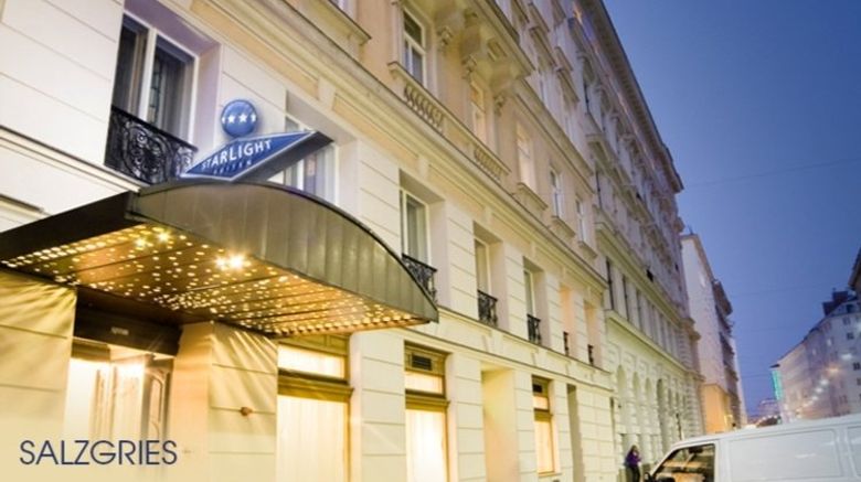 Starlight Suiten Hotel Salzgries Exterior. Images powered by <a href="https://www.leonardoworldwide.com" target="_blank" rel="noopener">Leonardo</a>.