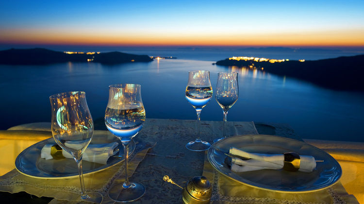Gold Suites Santorini Restaurant