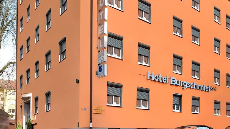 <b>Hotel Burgschmiet Exterior</b>. Images powered by <a href="https://www.leonardoworldwide.com/" title="Leonardo Worldwide" target="_blank">Leonardo</a>.