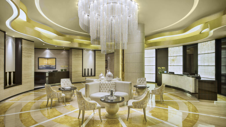 DAMAC Maison Cour Jardin Lobby. Images powered by <a href="https://www.leonardoworldwide.com" target="_blank" rel="noopener">Leonardo</a>.