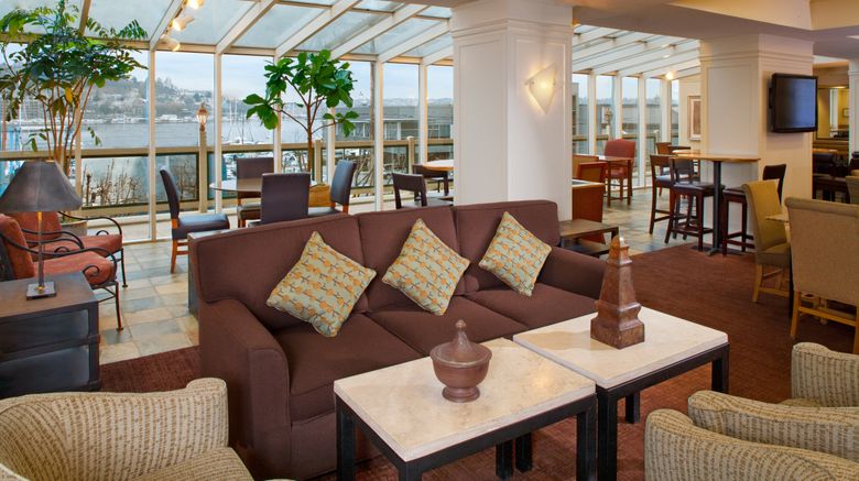 <b>Silver Cloud Inn Lake Union Lobby</b>. Images powered by <a href="https://www.leonardoworldwide.com/" title="Leonardo Worldwide" target="_blank">Leonardo</a>.