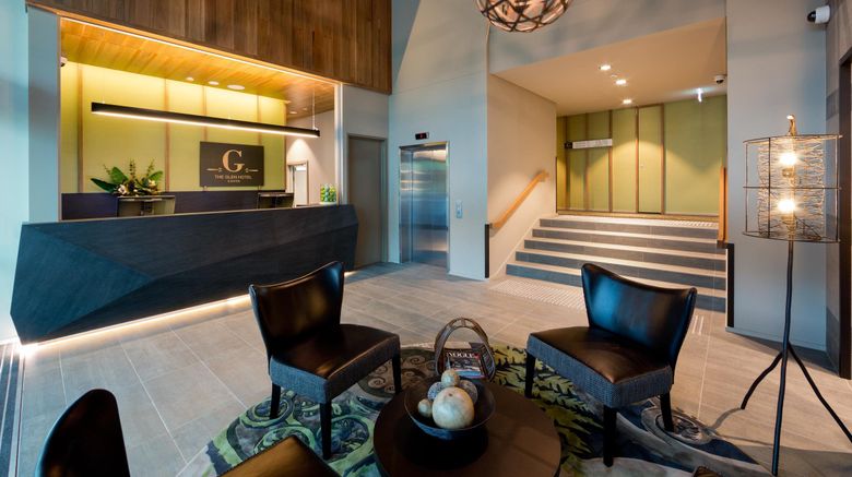 <b>The Glen Hotel & Suites Lobby</b>. Images powered by <a href="https://www.leonardoworldwide.com/" title="Leonardo Worldwide" target="_blank">Leonardo</a>.