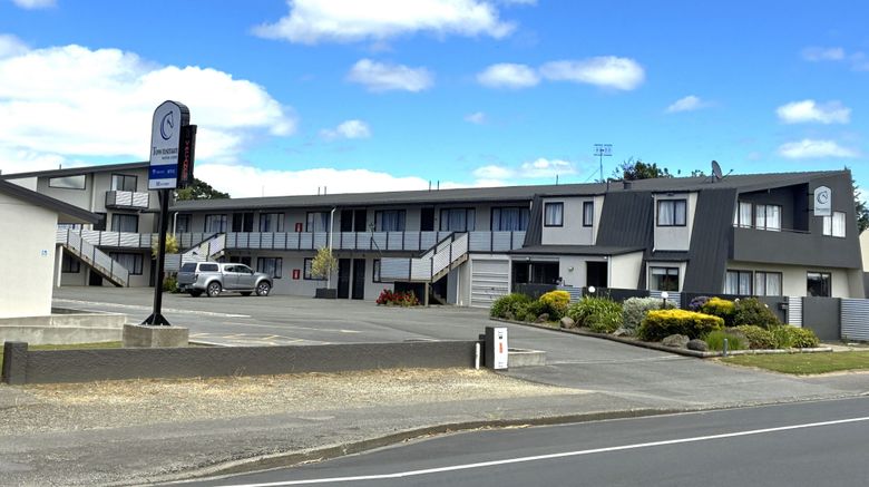 Townsman Motor Lodge Exterior. Images powered by <a href="https://www.leonardoworldwide.com" target="_blank" rel="noopener">Leonardo</a>.