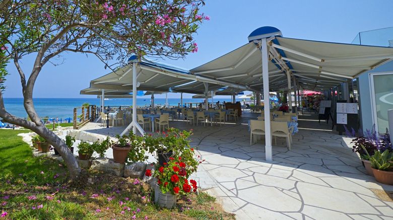 <b>MyroAndrou Hotel & Beach Apts Restaurant</b>. Images powered by <a href="https://www.leonardoworldwide.com/" title="Leonardo Worldwide" target="_blank">Leonardo</a>.