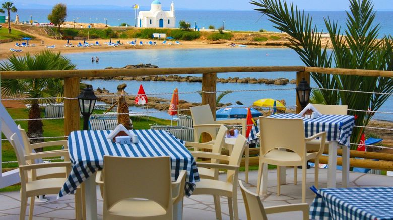 <b>MyroAndrou Hotel & Beach Apts Restaurant</b>. Images powered by <a href="https://www.leonardoworldwide.com/" title="Leonardo Worldwide" target="_blank">Leonardo</a>.