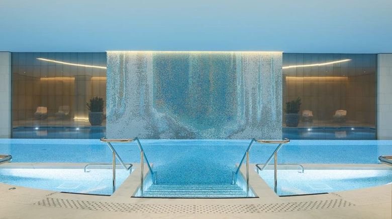<b>The Peninsula Paris Pool</b>. Images powered by <a href=https://www.travelagewest.com/Hotels/Paris/