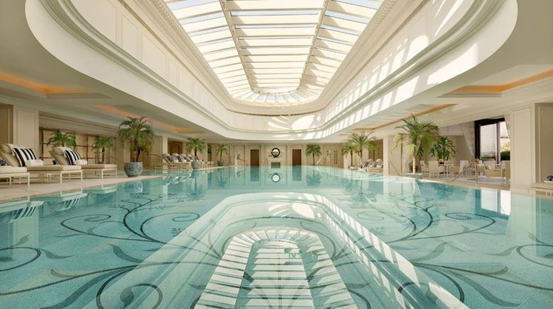 <b>The Peninsula Shanghai Pool</b>. Images powered by <a href=https://www.travelagewest.com/Hotels/Shanghai/