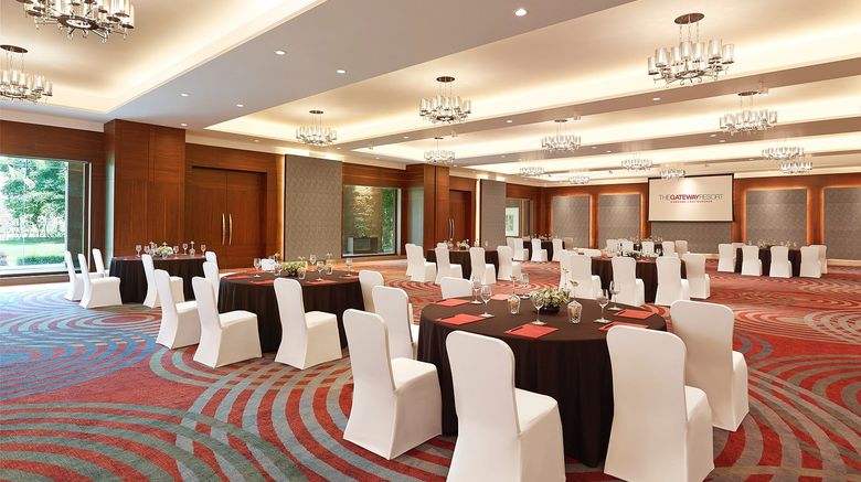 <b>The Gateway Resort Damdama Lake Gurgaon Ballroom</b>. Images powered by <a href="https://www.leonardoworldwide.com/" title="Leonardo Worldwide" target="_blank">Leonardo</a>.