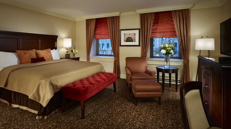<b>Omni William Penn Hotel Room</b>. Images powered by <a href="https://www.leonardoworldwide.com/" title="Leonardo Worldwide" target="_blank">Leonardo</a>.