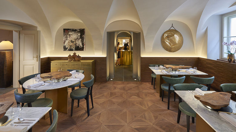 <b>Mandarin Oriental, Prague Restaurant</b>. Images powered by <a href="https://leonardo.com/" title="Leonardo Worldwide" target="_blank">Leonardo</a>.