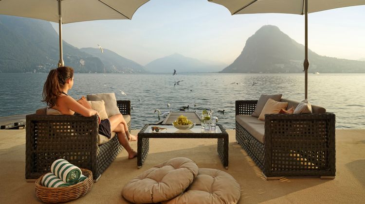 Grand Hotel Villa Castagnola Beach