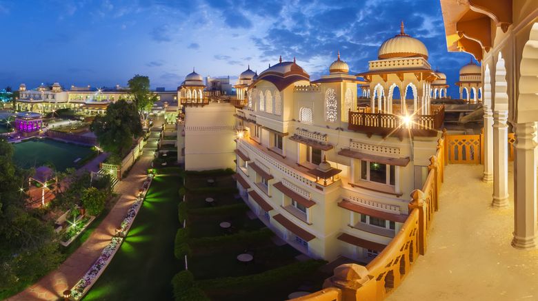 <b>Taj Jai Mahal Palace Exterior</b>. Images powered by <a href="https://www.leonardoworldwide.com/" title="Leonardo Worldwide" target="_blank">Leonardo</a>.