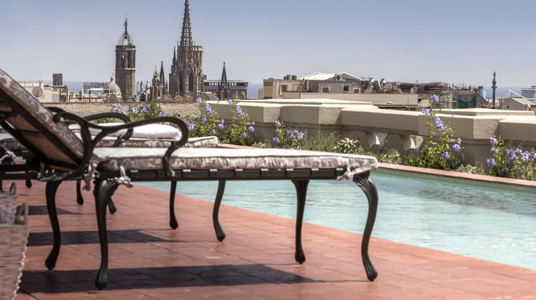 <b>El Palace Barcelona Pool</b>. Images powered by <a href=https://www.travelagewest.com/Hotels/Barcelona/