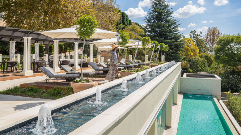 <b>Four Seasons Hotel Westcliff Pool</b>. Images powered by <a href=https://www.travelagewest.com/Hotels/Johannesburg/