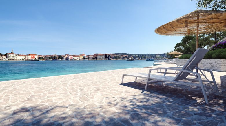 <b>Valamar Isabella Island Hotel Beach</b>. Images powered by <a href="https://www.leonardoworldwide.com/" title="Leonardo Worldwide" target="_blank">Leonardo</a>.