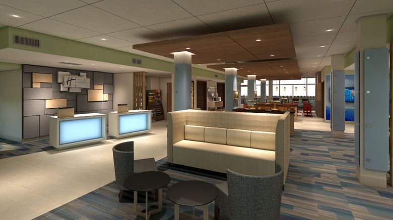 <b>Holiday Inn Express & Suites Houston E Lobby</b>. Images powered by <a href="https://www.leonardoworldwide.com/" title="Leonardo Worldwide" target="_blank">Leonardo</a>.