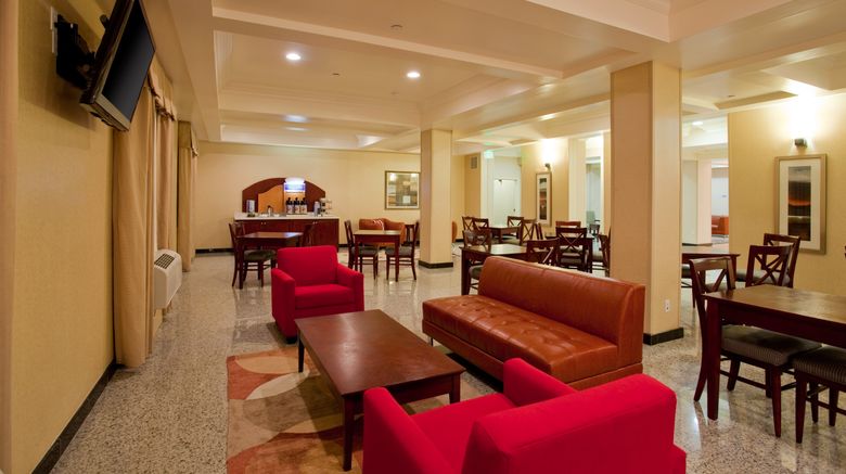 <b>Holiday Inn Express & Suites Los Angeles Restaurant</b>. Images powered by <a href="https://www.leonardoworldwide.com/" title="Leonardo Worldwide" target="_blank">Leonardo</a>.