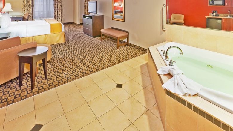 <b>Holiday Inn Express Hotel & Suites Room</b>. Images powered by <a href="https://www.leonardoworldwide.com/" title="Leonardo Worldwide" target="_blank">Leonardo</a>.