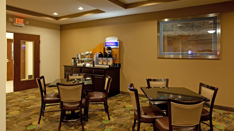 <b>Holiday Inn Express Hotel & Suites Restaurant</b>. Images powered by <a href="https://www.leonardoworldwide.com/" title="Leonardo Worldwide" target="_blank">Leonardo</a>.