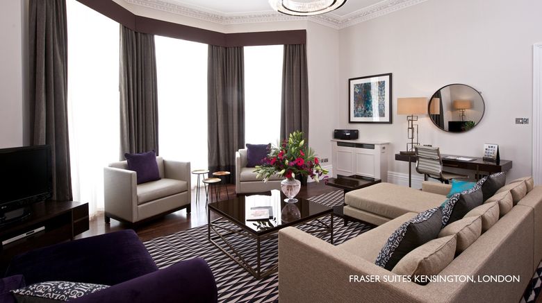 <b>Fraser Suites Kensington Room</b>. Images powered by <a href="https://www.leonardoworldwide.com/" title="Leonardo Worldwide" target="_blank">Leonardo</a>.
