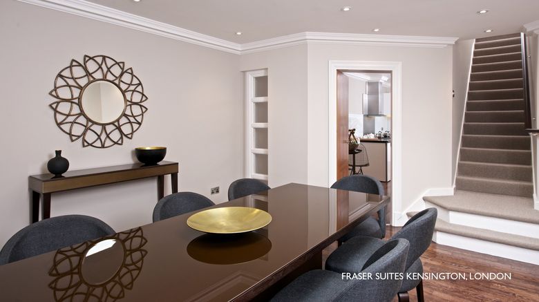<b>Fraser Suites Kensington Room</b>. Images powered by <a href="https://www.leonardoworldwide.com/" title="Leonardo Worldwide" target="_blank">Leonardo</a>.