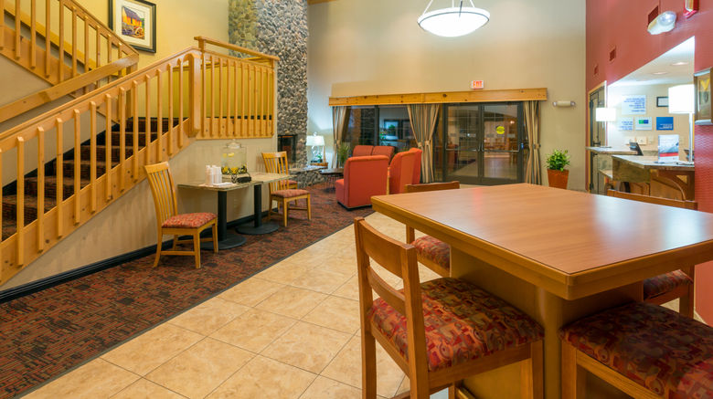 <b>Holiday Inn Express Lobby</b>. Images powered by <a href="https://www.leonardoworldwide.com/" title="Leonardo Worldwide" target="_blank">Leonardo</a>.