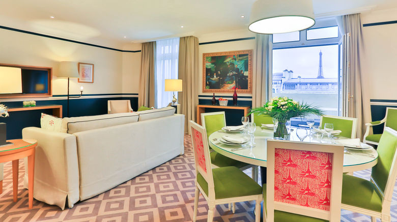 <b>Fraser Suites Le Claridge Champs-Elysees Restaurant</b>. Images powered by <a href="https://www.leonardoworldwide.com/" title="Leonardo Worldwide" target="_blank">Leonardo</a>.