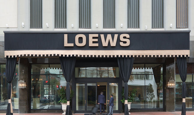 Loews New Orleans Hotel Exterior