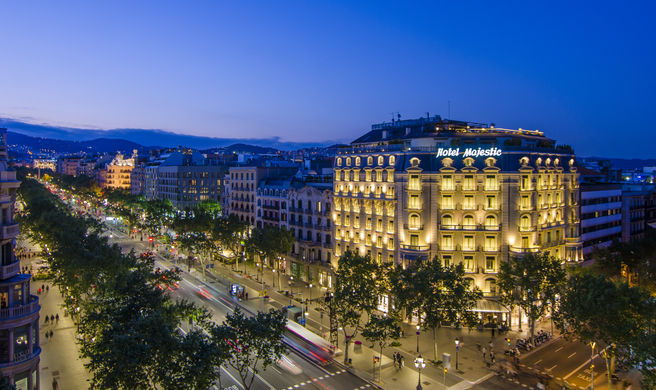 Hotel Majestic Barcelona Exterior